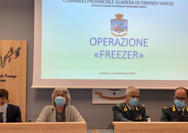 Operazione freezer - Guardia di finanza Varese