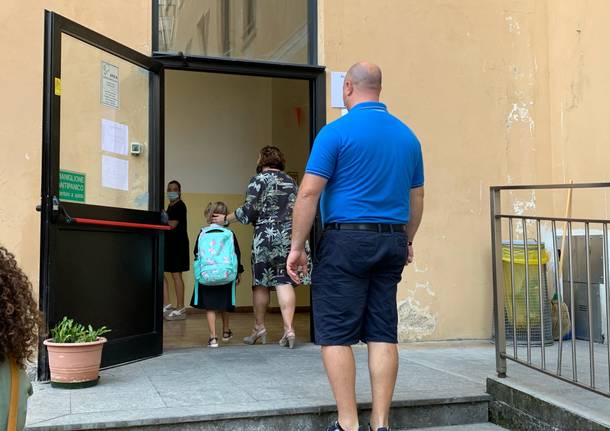 Primo giorno all'Istituto Comprensivo Nicolò Tommaseo 