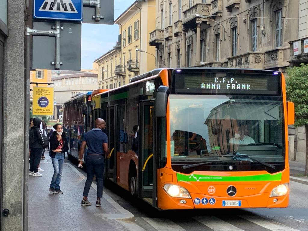 Primo giorno di scuola a Varese