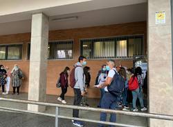 Primo giorno di scuola a Varese