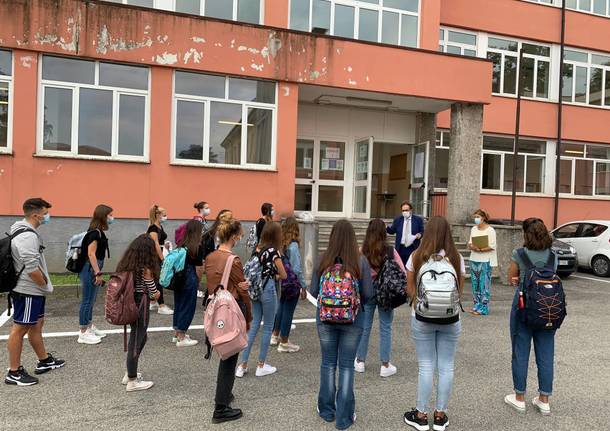 Primo giorno di scuola a Varese