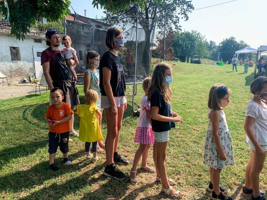 Raccolta benefica dell'Asd Bidone 