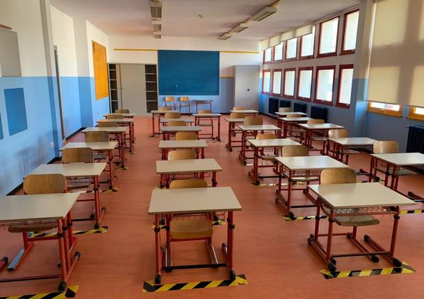 Rientro a scuola Arsago Seprio