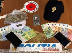 sequestro droga soldi spaccio luino polizia settembre 2020