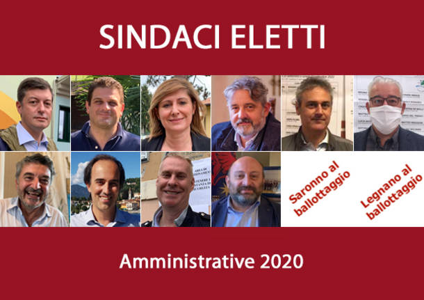 sindaci eletti