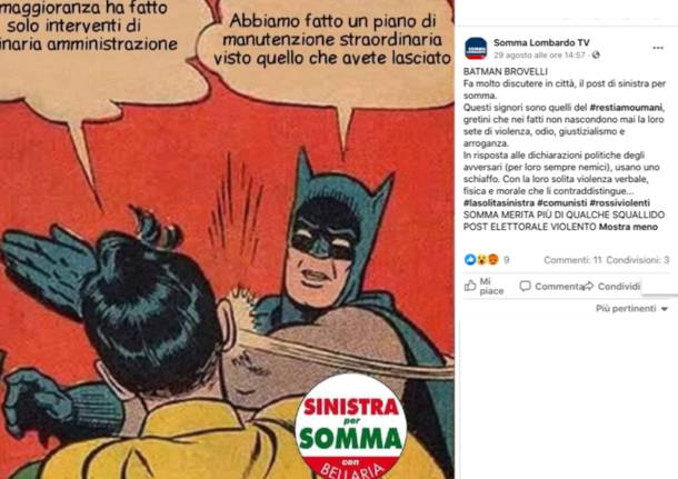 somma lombardo elezioni polemica