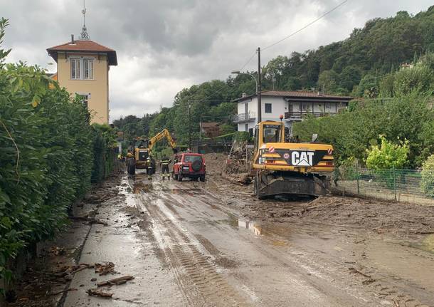 statale 34 oggebbio frana