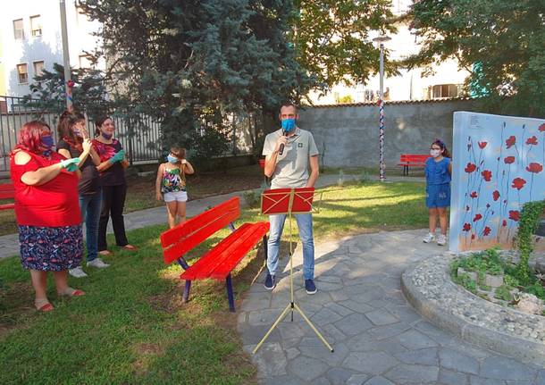 Taglio del nastro per il "Giardino delle Donne" a Rescaldina