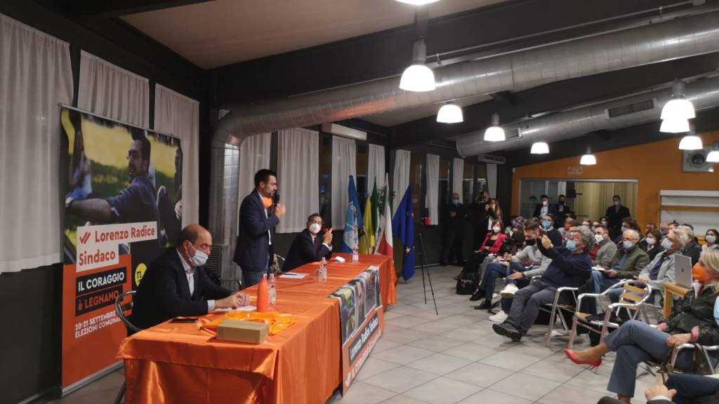 Zingaretti e Sala a Legnano per Radice 