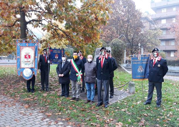 4 Novembre, corone ai cippi di Legnano