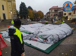 Gorla Maggiore, torna il tendone della Protezione Civile