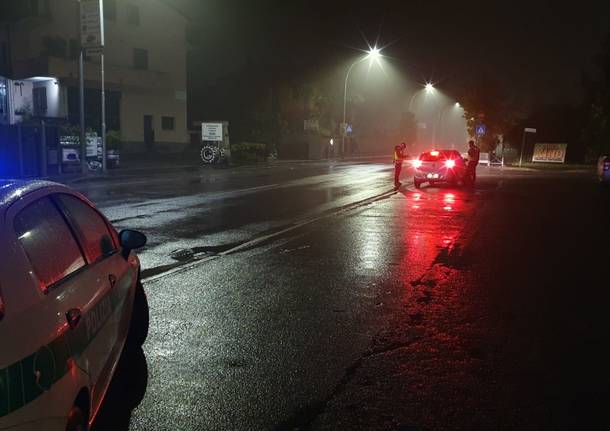 Controlli per il coprifuoco a Cerro Maggiore