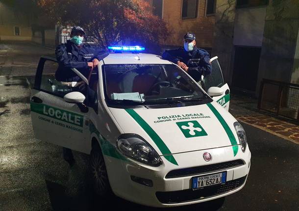 Controlli per il coprifuoco a Cerro Maggiore