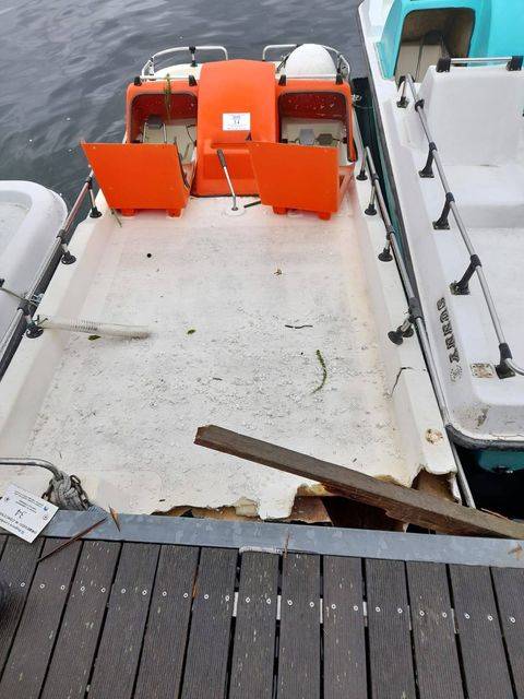 danni sul lago a Cadrezzate