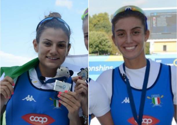 Federica Cesarini e Chiara Ondoli europei di canottaggio 2020