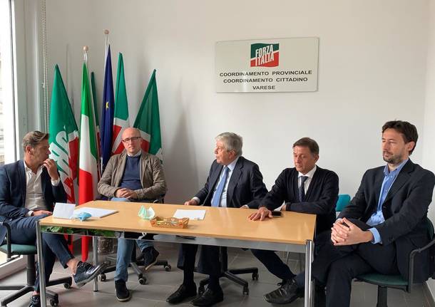 Forza Italia: i nuovi commissari di Varese e Gallarate