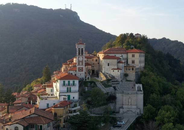 Il Sacro Monte visto dall'alto