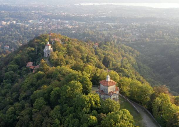 Il Sacro Monte visto dall’alto