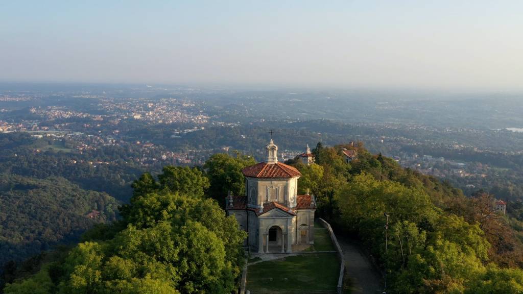 Il Sacro Monte visto dall'alto