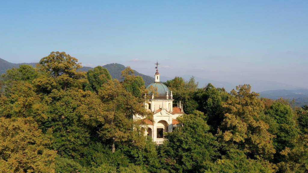 Il Sacro Monte visto dall'alto