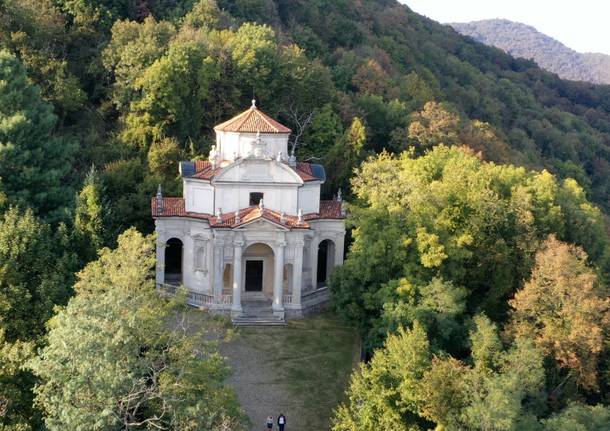 Il Sacro Monte visto dall'alto