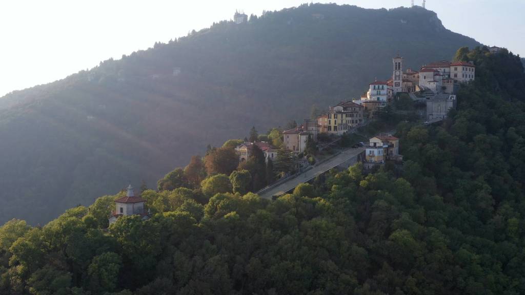 Il Sacro Monte visto dall'alto