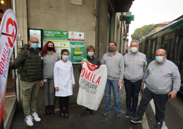 San Vittore Olona e Cerro Maggiore inaugurano due nuove postazioni Dae