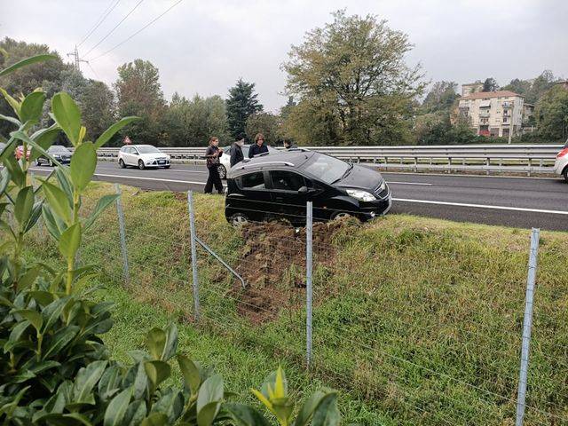 Incidente stradale A8 Solbiate 18 ottobre 2020