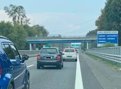 Incidente stradale A8 Solbiate 18 ottobre 2020