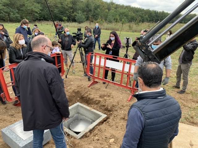 Interramento capsula del tempo busto arsizio