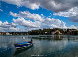 La piena del Ticino a Sesto Calende