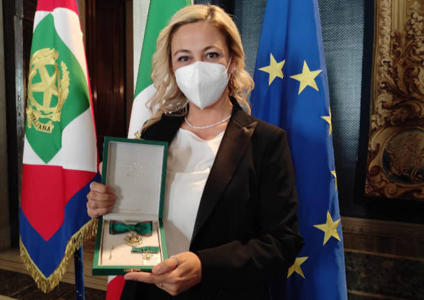 La ricercatrice di Parabiago Alessia Lai premiata da Sergio Mattarella