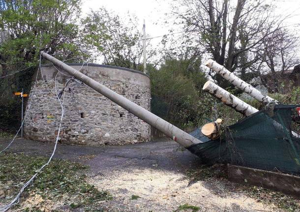 Laveno Mombello, la conta dei danni