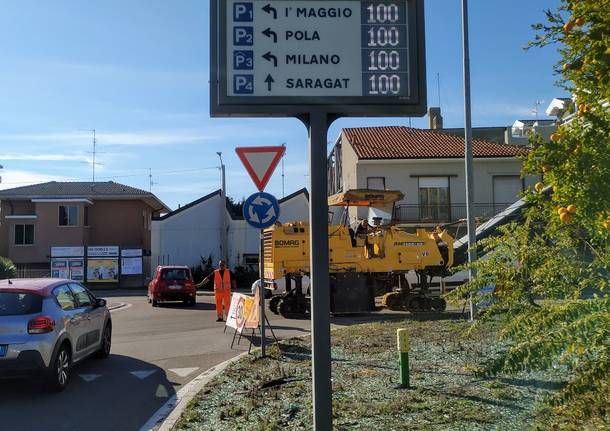 Lavori in corso a Saronno, traffico e viabilità modificata: aperto anche il cantiere di via Miola
