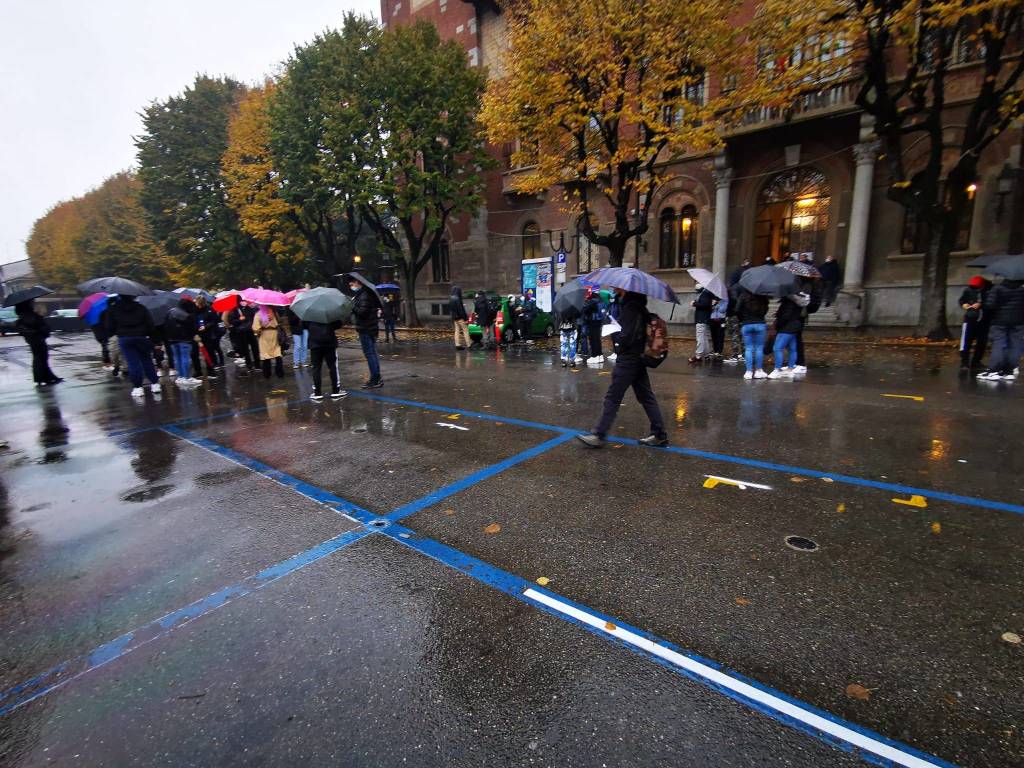 Manifestazione studenti Rho