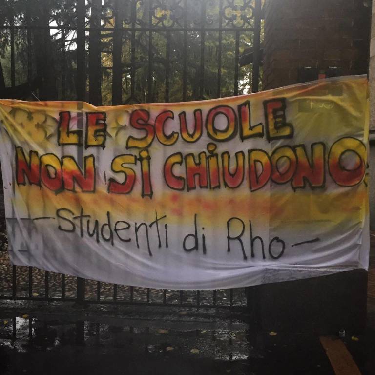 Manifestazione studenti Rho