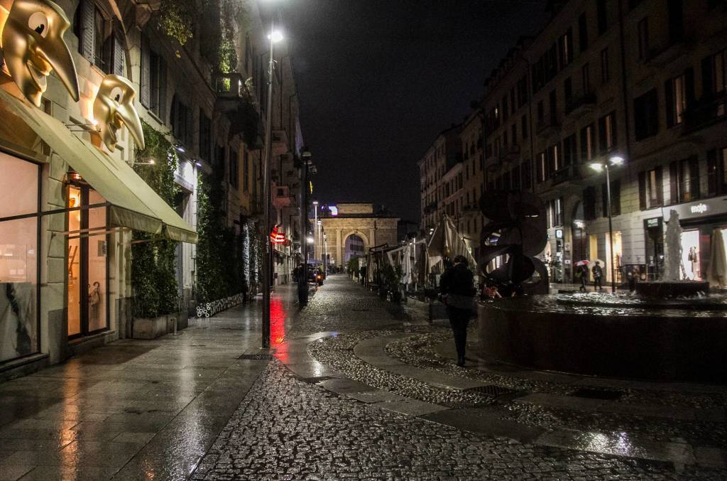 milano ottobre 2020 coprifuoco