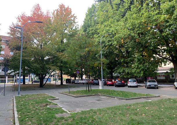 Piazza stazione Gallarate