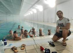 Piscina amovibile alla piscina di Legnano