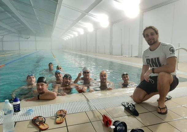 Piscina amovibile alla piscina di Legnano