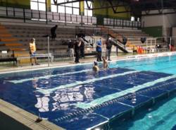 Piscina amovibile alla piscina di Legnano