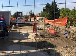 ponte di via Giordani a Varese: lavori in corso