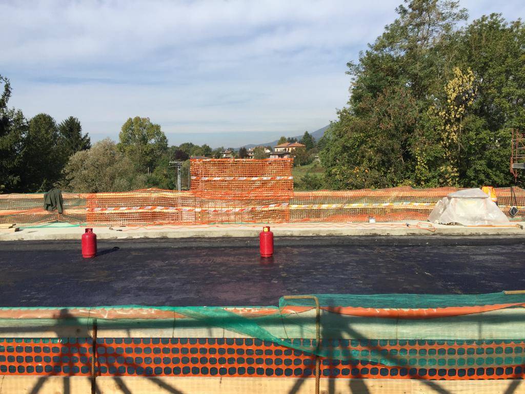 ponte di via Giordani a Varese: lavori in corso