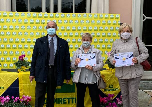 Premiazione concorso Balconi Fioriti coldiretti