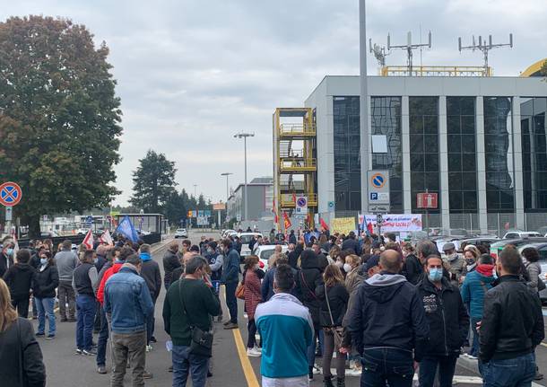 Protesta Airport Handling Malpensa