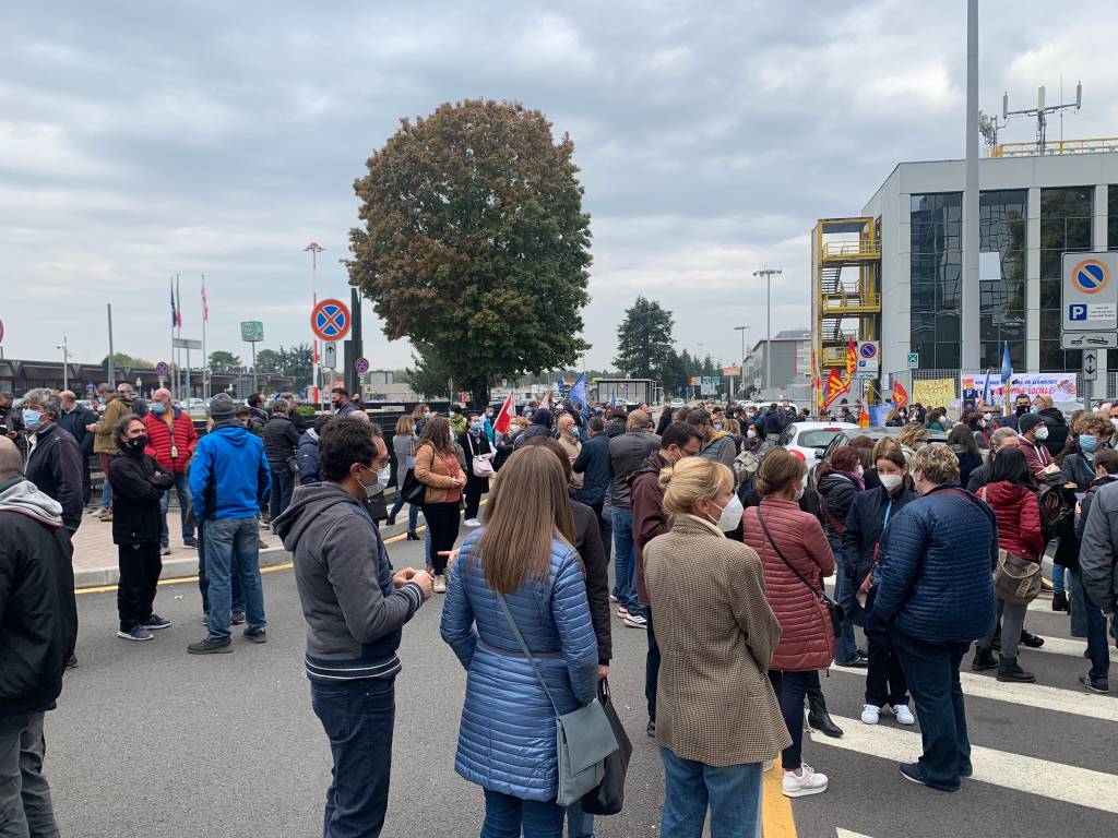 Protesta Airport Handling Malpensa