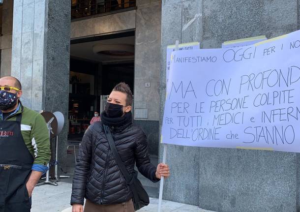 protesta commercianti varese