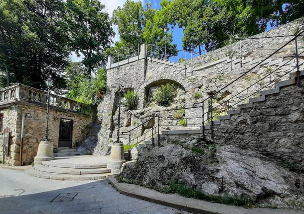 Scalea del Sommaruga al sacro Monte di Varese