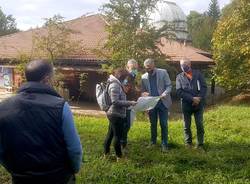 Tradate - Al via i lavori per il planetario del Parco Pineta