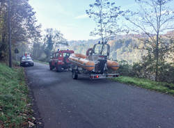 auto caduta nel ticino